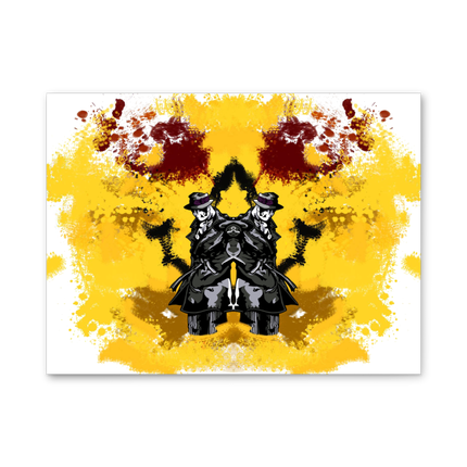 Who Watch the Rorshach test ?