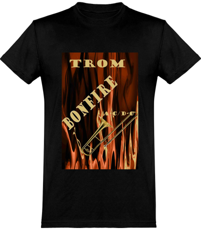 Trombon bonfire  trombone on fire trombonfire ACDC best album fans juego de palabras