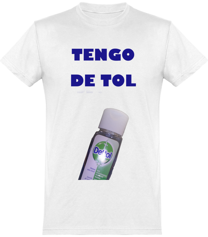 Tengo de todo, dettol y de tó, con acento andaluz