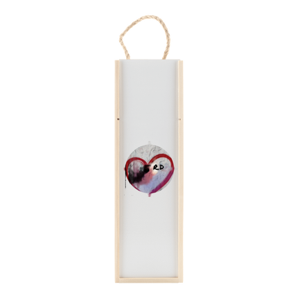 Coffret à Vin en Bois de pin 1 bouteille RapDomaine