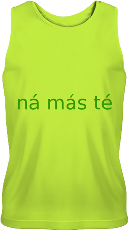 Camiseta con rótulo divertido Namaste en andaluz Ná más té