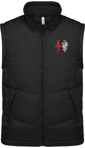 Doudoune sans manches Alfa Logo Tag
