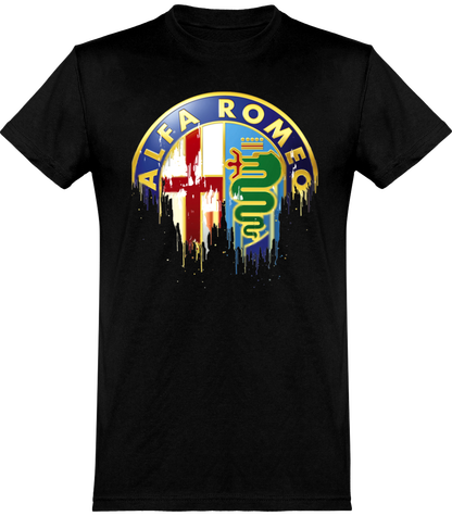 T-shirt Alfa Logo effacé 