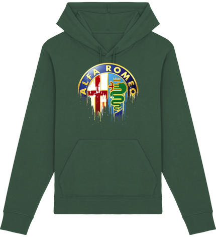 Sweat à capuche Alfa Logo effacé 