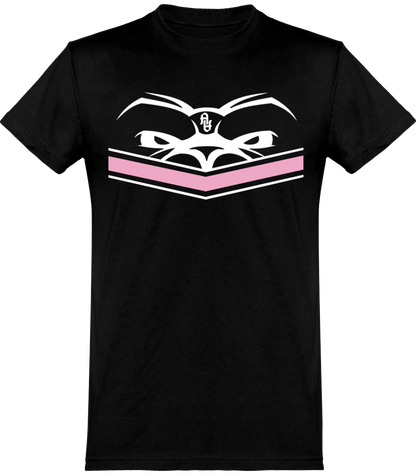 Tee-shirt noir manches courtes Alawa
