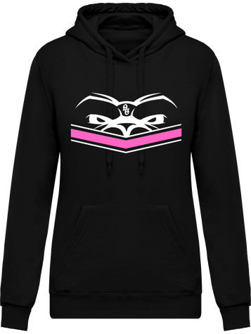 Sweat à Capuche noir femme Alawa