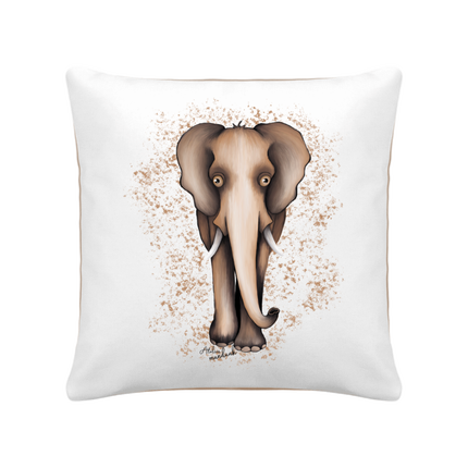 Coussin bi-colore éléphant