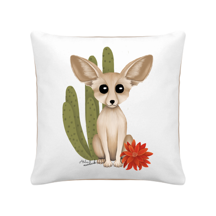 Coussin bi-colore Fennec