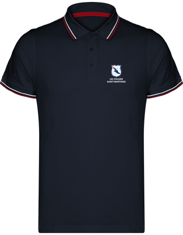 Polo brodé homme 100% coton piqué