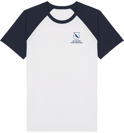 Tee-shirt baseball brodé homme