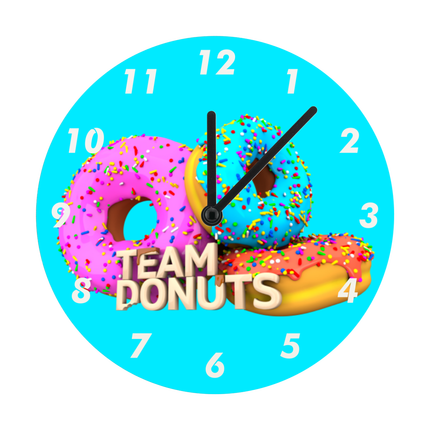 Horloge Team Donut's