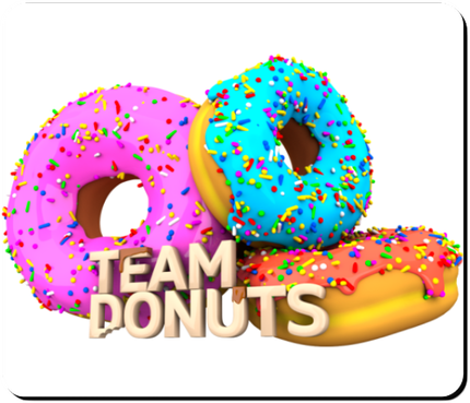 Tapis de souris Team Donut's