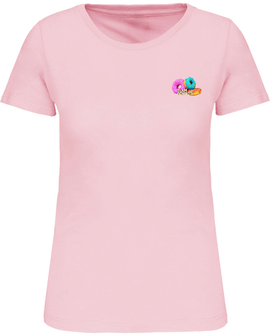 T-shirt femme col rond Team Donut's