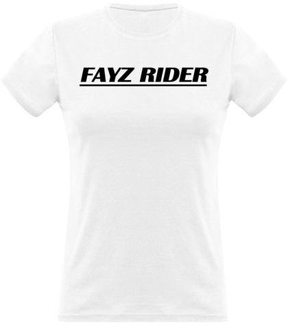 T-Shirt Blanc Femme Fayz Rider