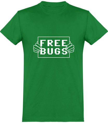Free Bugs white (t-shirt)