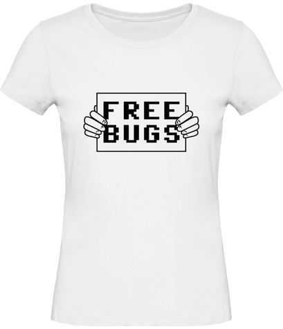 Free Bugs black (t-shirt femme)