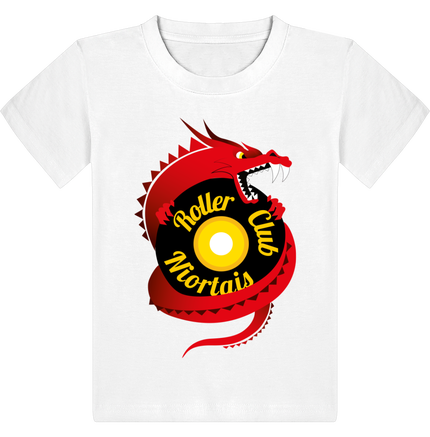 T-shirt col rond enfant - logo devant