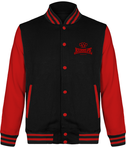 Teddy Jacket bicolore Bourre-Pif