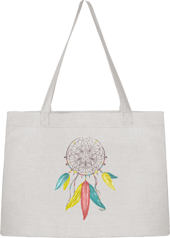 Sac en toile recyclé attrape-rêve