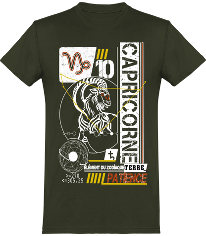 CAPRICORNE. T-Shirt Homme.