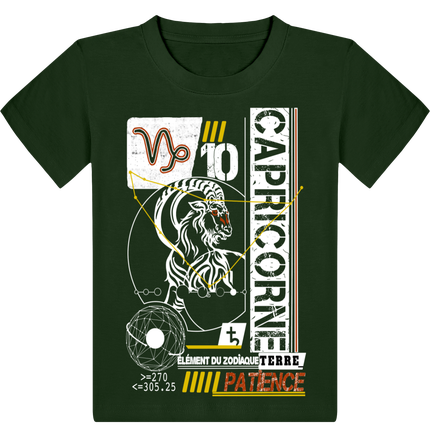 CAPRICORNE. T-Shirt Enfant.