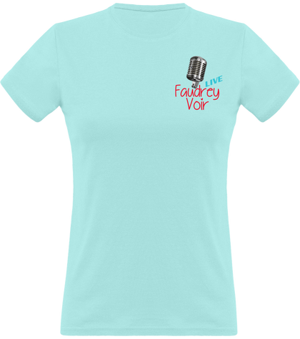 T. shirt recto verso Femme