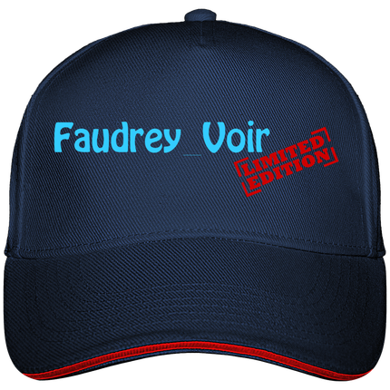 Casquette 100% brodée