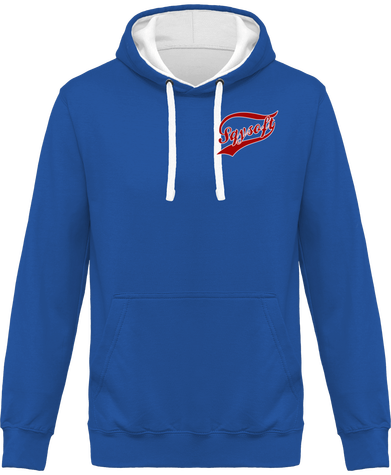 Sweat capuche Bicolore Recto/Verso