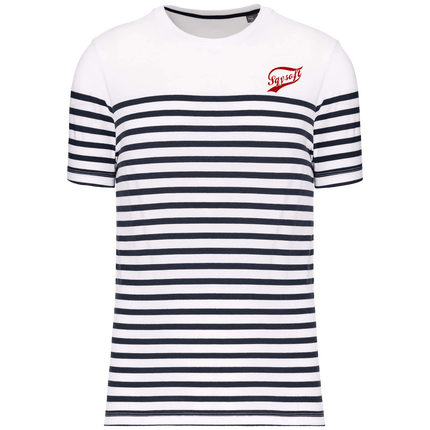 T-shirt marin col rond Bio homme Recto