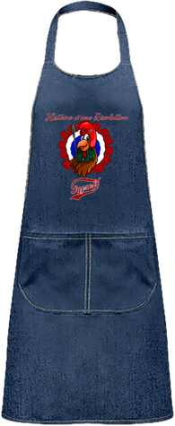 Tablier avec Poche 100% coton denim
