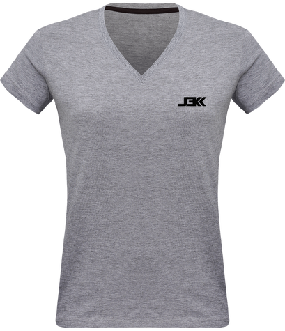 T-shirt Femme logo noir