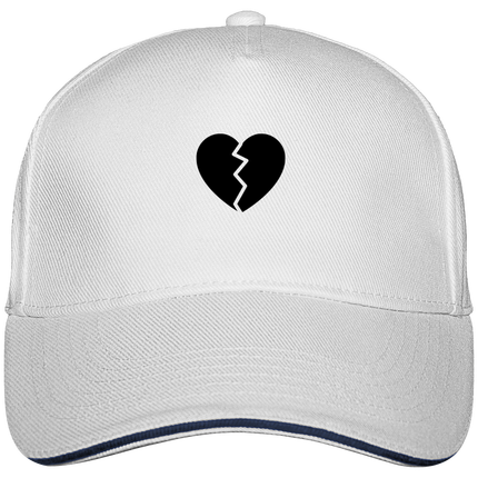 Casquette | Collection Break Heart Blanche