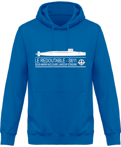 Le Redoutable (S611) silhouette blanche