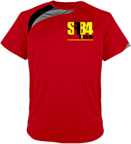 T-Shirt Homme Rouge Scuderia Team SF84