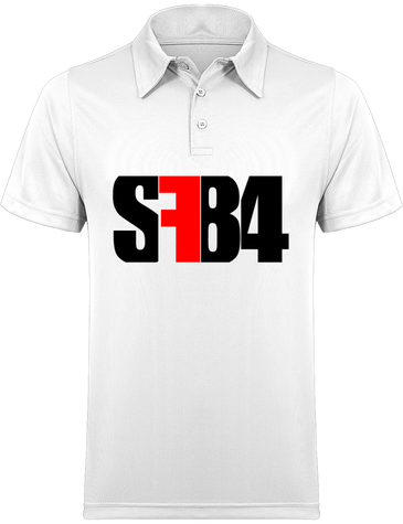 Polo Sport Homme Team SF84 Blanc