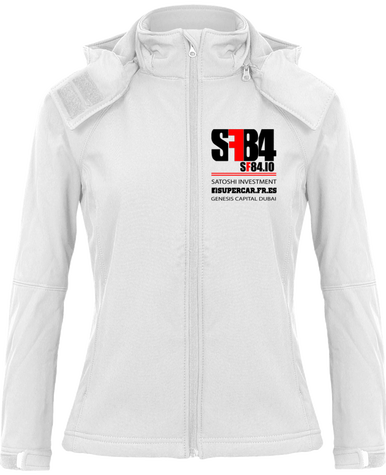 Veste Softshell à Capuche Femme Team SF84 Blanc