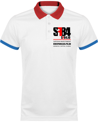 Polo Piqué Performance Homme Team SF84