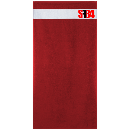 Serviette en coton avec Bordure Polyester 50 x 100 Team SF84 