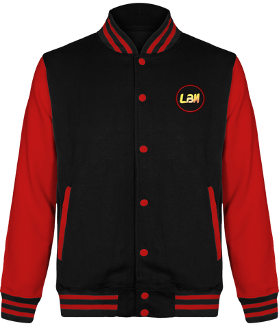 Veste Teddy Old school floqué (Av)