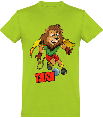 Tee-shirt 2 Tara ( Mascotte des lions indomptables du foot)par ALMO