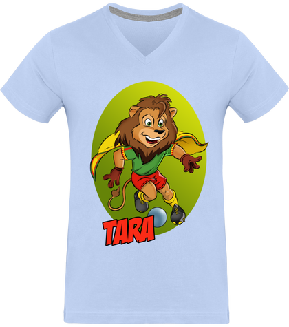 Tee-shirt 7 Tara ( Mascotte des lions indomptables du foot)par ALMO