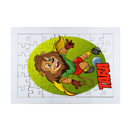Puzzle Tara mascotte des lions indomptables du Cameroun