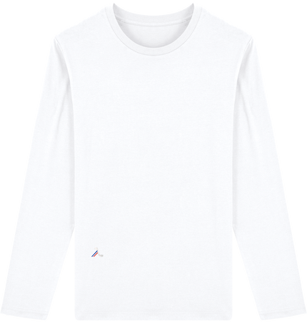 Tee-shirt BIO manche longue H col rond