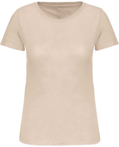 Tee-shirt F col rond bio  