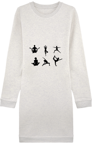 Robe sweat shirt femme