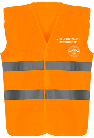 Gilet Orange VEILLEUR RADIO SECOURISTE