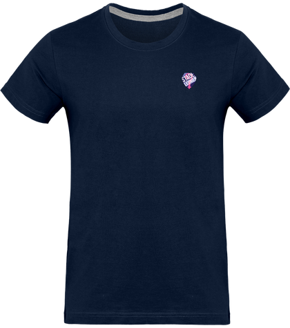 HOMME - T-Shirt col rond & manches courtes 180gr