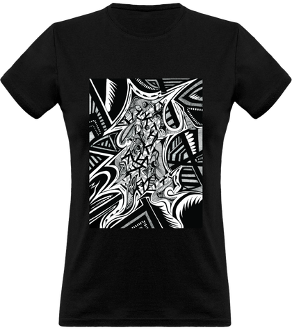 Tee Shirt Femme Classique 150gr Design n°1