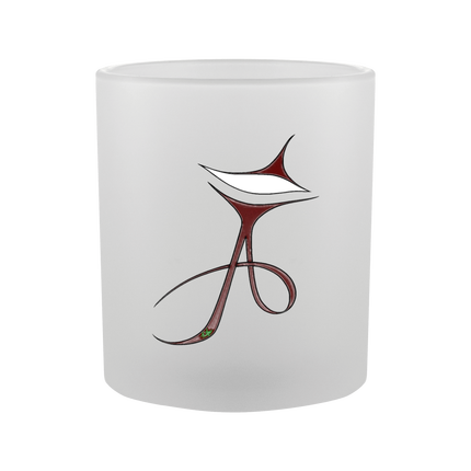A.J Mug en Verre Satiné 3 Logos