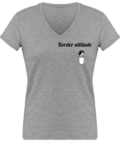 T-shirt Border attitude 